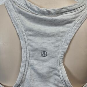 lululemon athletica Gray Racerback Tank